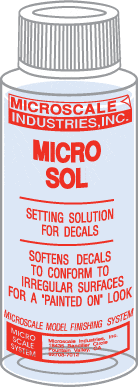 Microscale Industries Micro Sol Setting solution for Decals 30ml