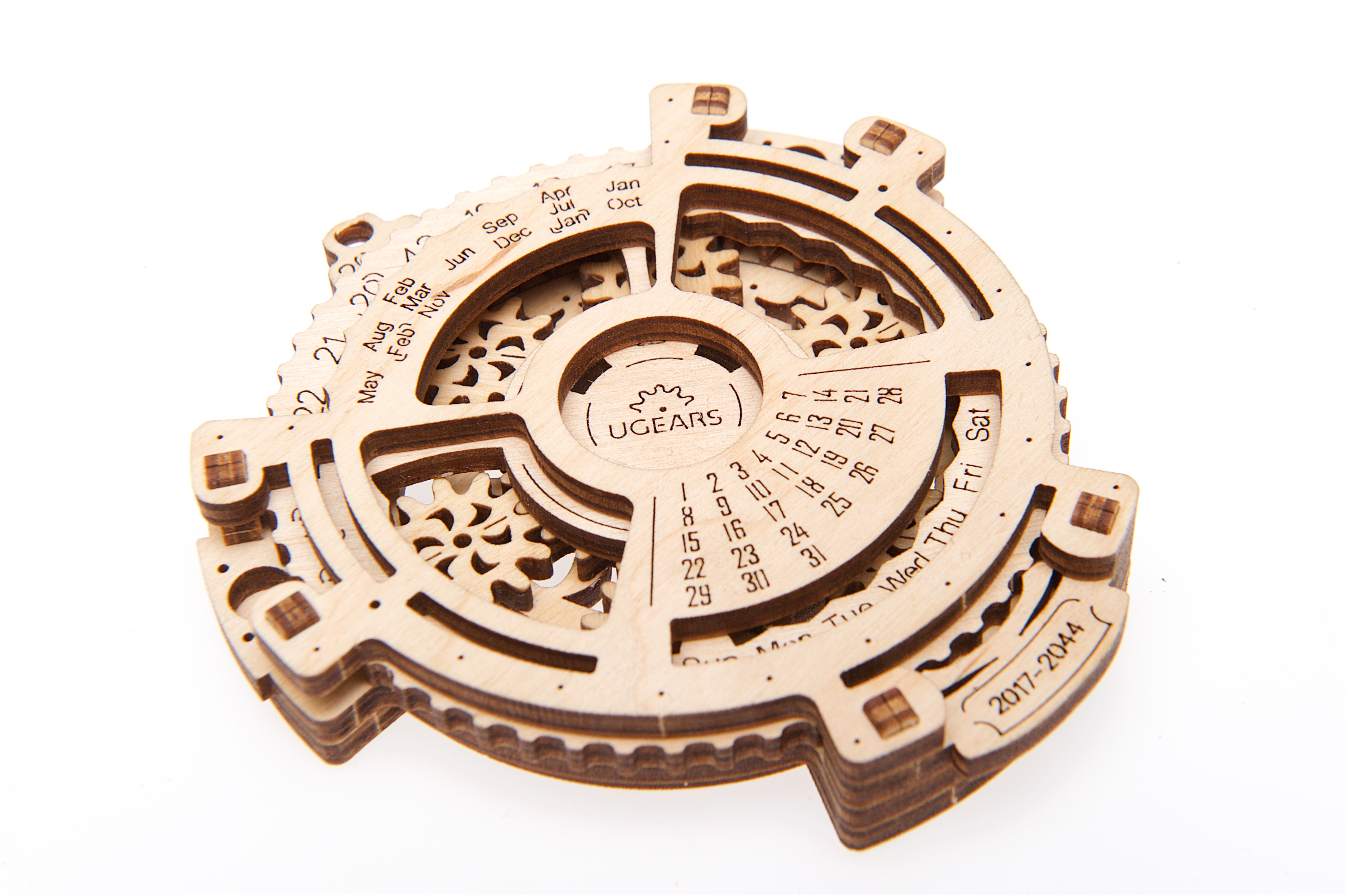 U-Gears Date Navigator / Kalender mechanisch houten bouwpakket