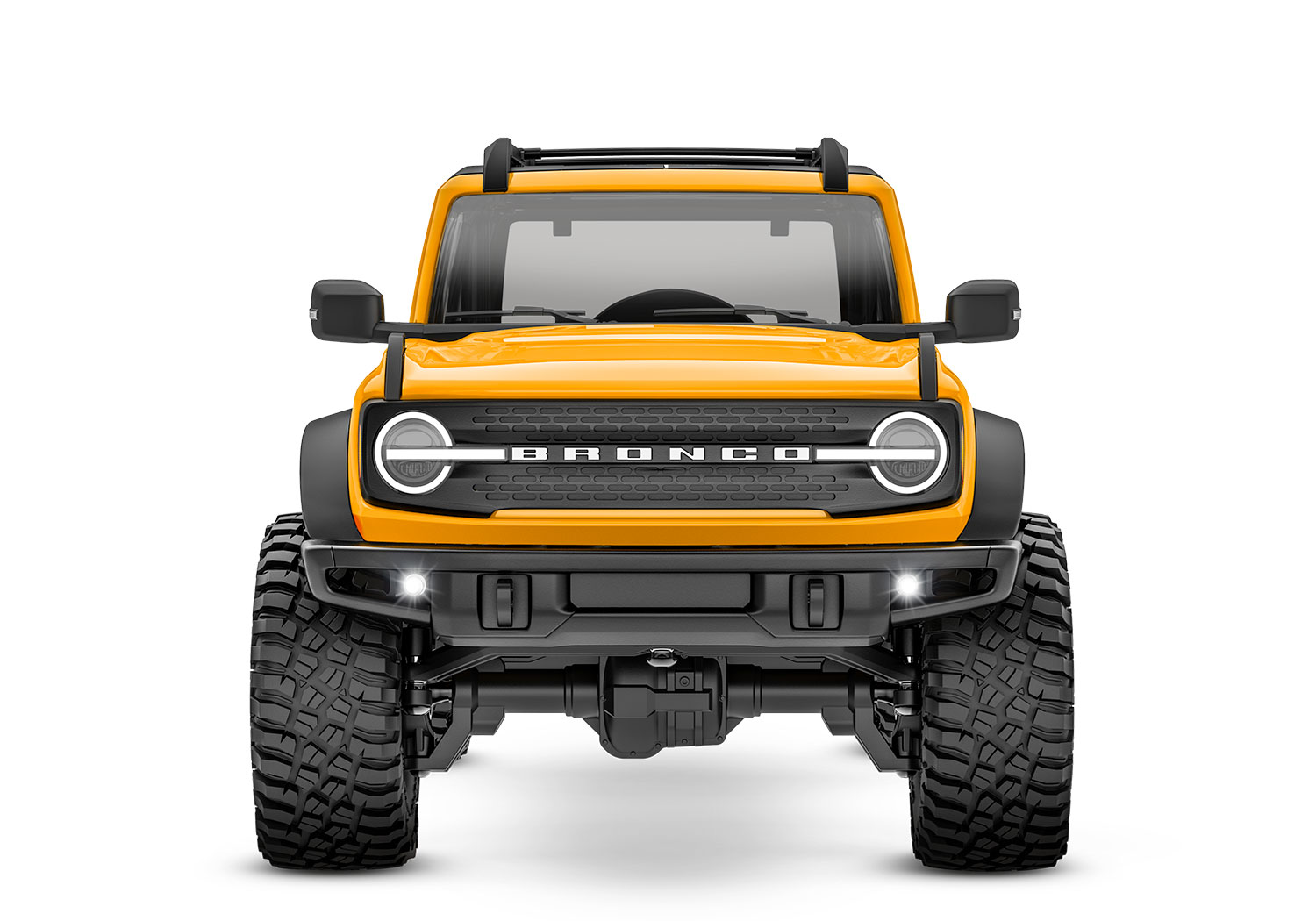 Traxxas TRX-4M Bronco 4WD Electric Scale and Trail Crawler with TQ 1/18 Orange
