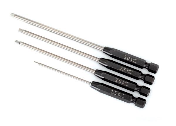 Traxxas Speed Bit Set hex driver 4-piece straight (1.5mm 2.0mm 2.5mm 3.0mm)