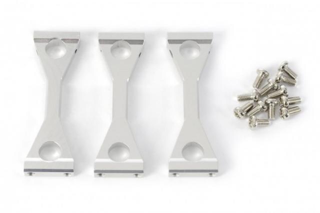 Carson Aluminium Chassis Bevestiging Set Midden (3) 1/14