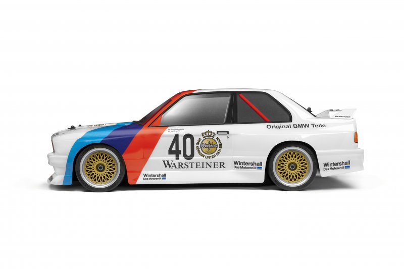 HPI BMW E30 Warsteiner Printed Body Pre-Finished Body 200mm 1/10