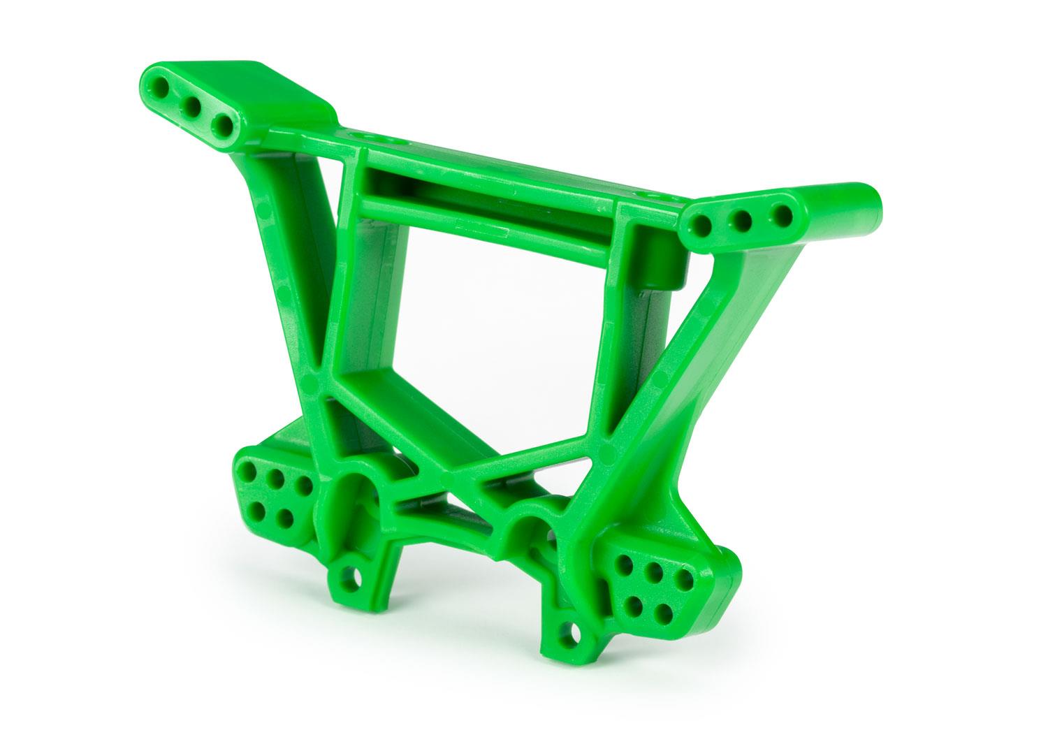Traxxas Shock tower rear extreme heavy duty green (for use with #9080 upgrade kit)