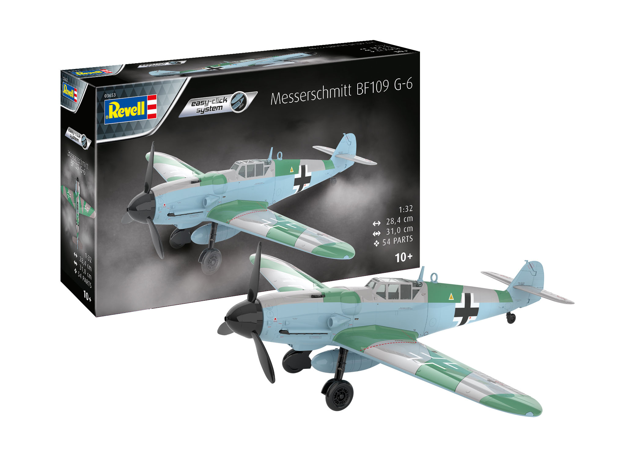 Revell Messerschmitt Bf109G-6 Easy-Click System 1/32