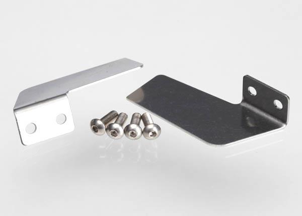 Traxxas Turn fins left & right/ 4x12mm BCS (stainless) (4)