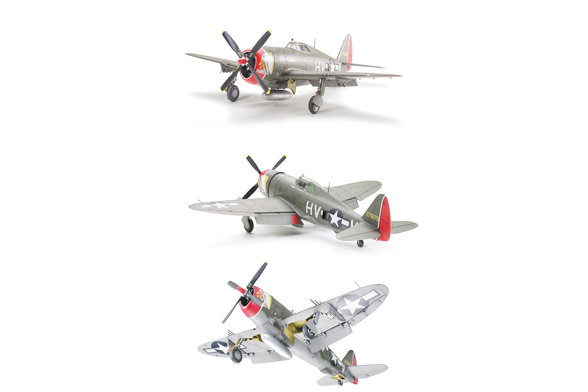 Tamiya WWII US Republic P-47D Thunderbolt Razorback 1/48