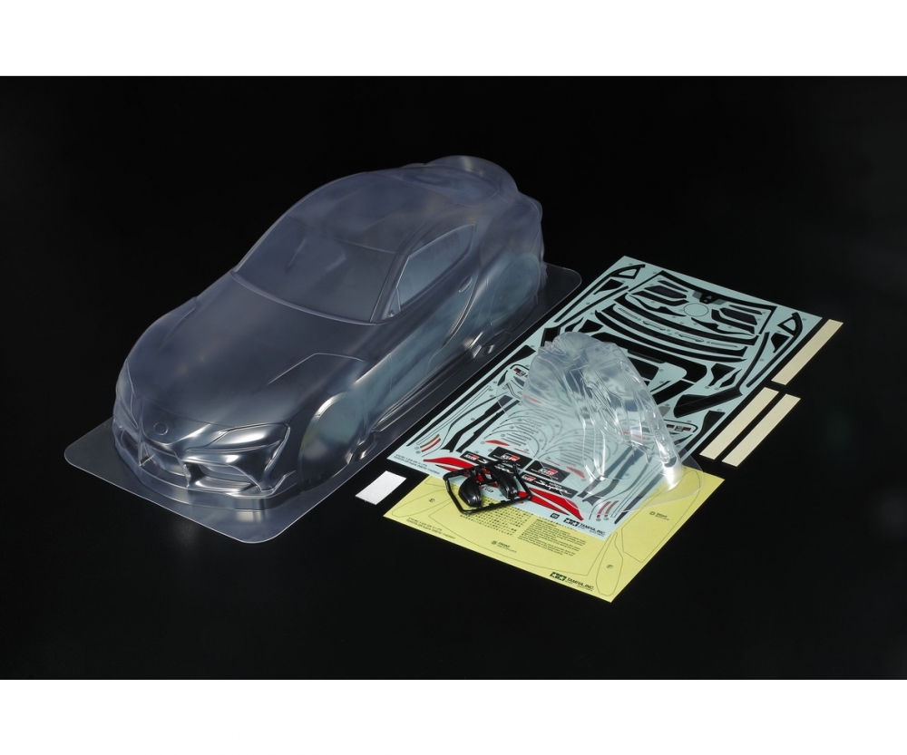 Tamiya Clear Body Set Toyota GR Supra 1/10 (190mm)