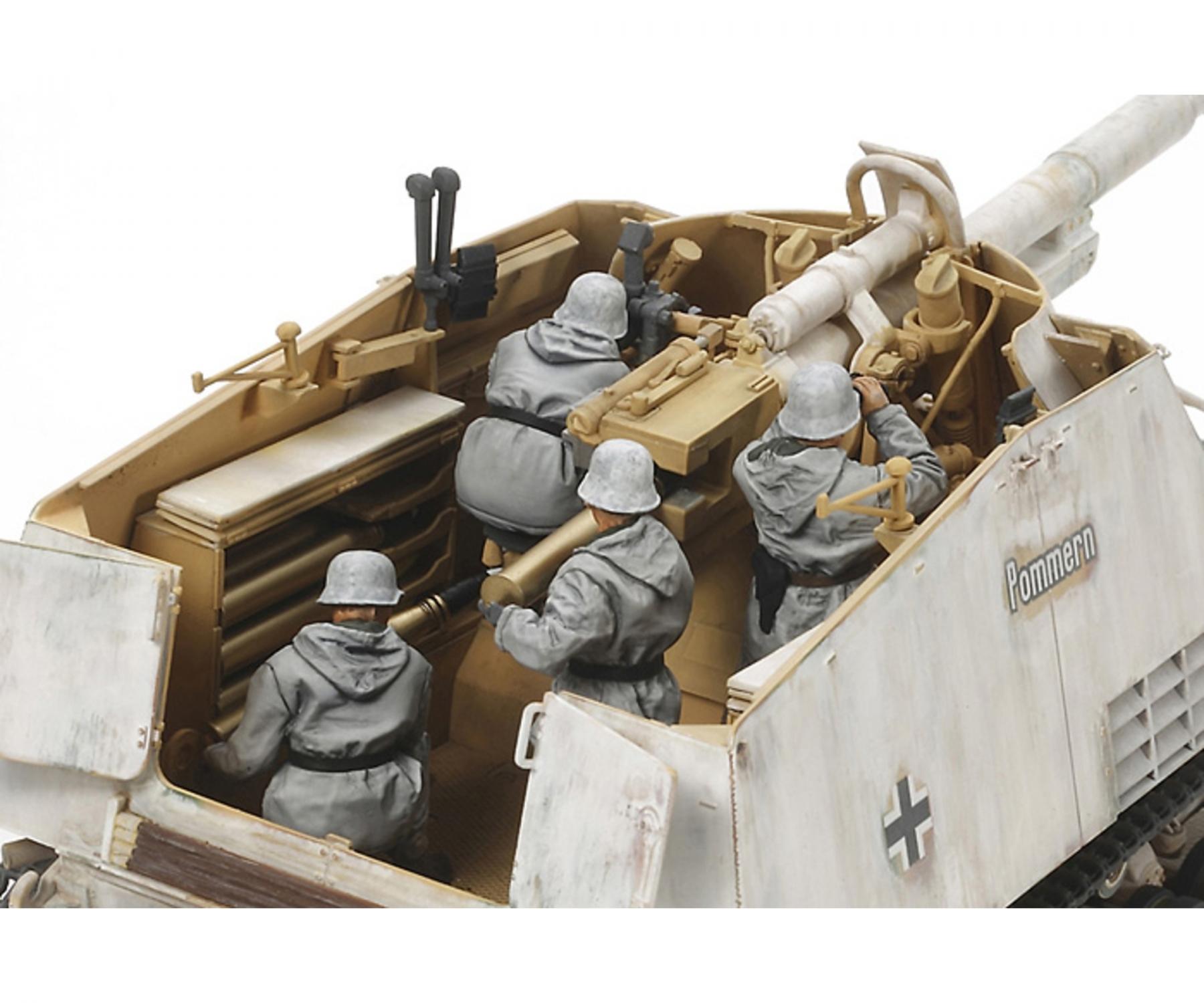 Tamiya WWII Panzerjager Nashorn 8.8cm Pak43/1 auf. Geshtzwagen III/IV (Sd.Kfz.164) 1/35