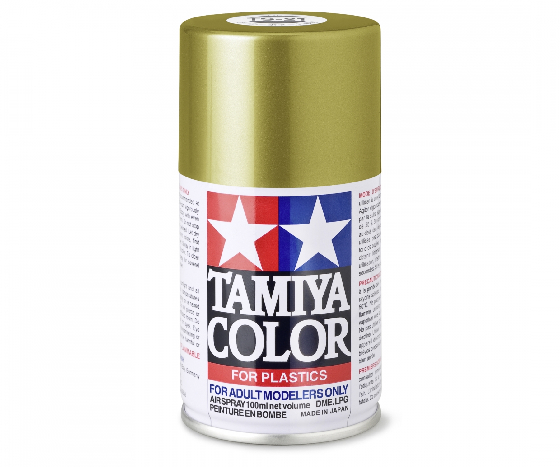 TS21 Spray Gold metallic 100ml Tamiya
