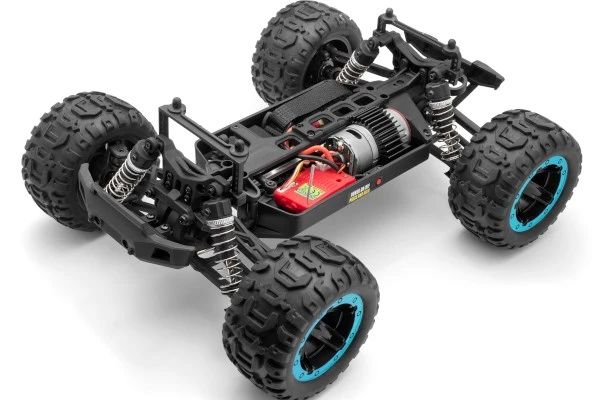 BlackZon Slyder MT 4WD Electric Monster Truck 1/16 Blue