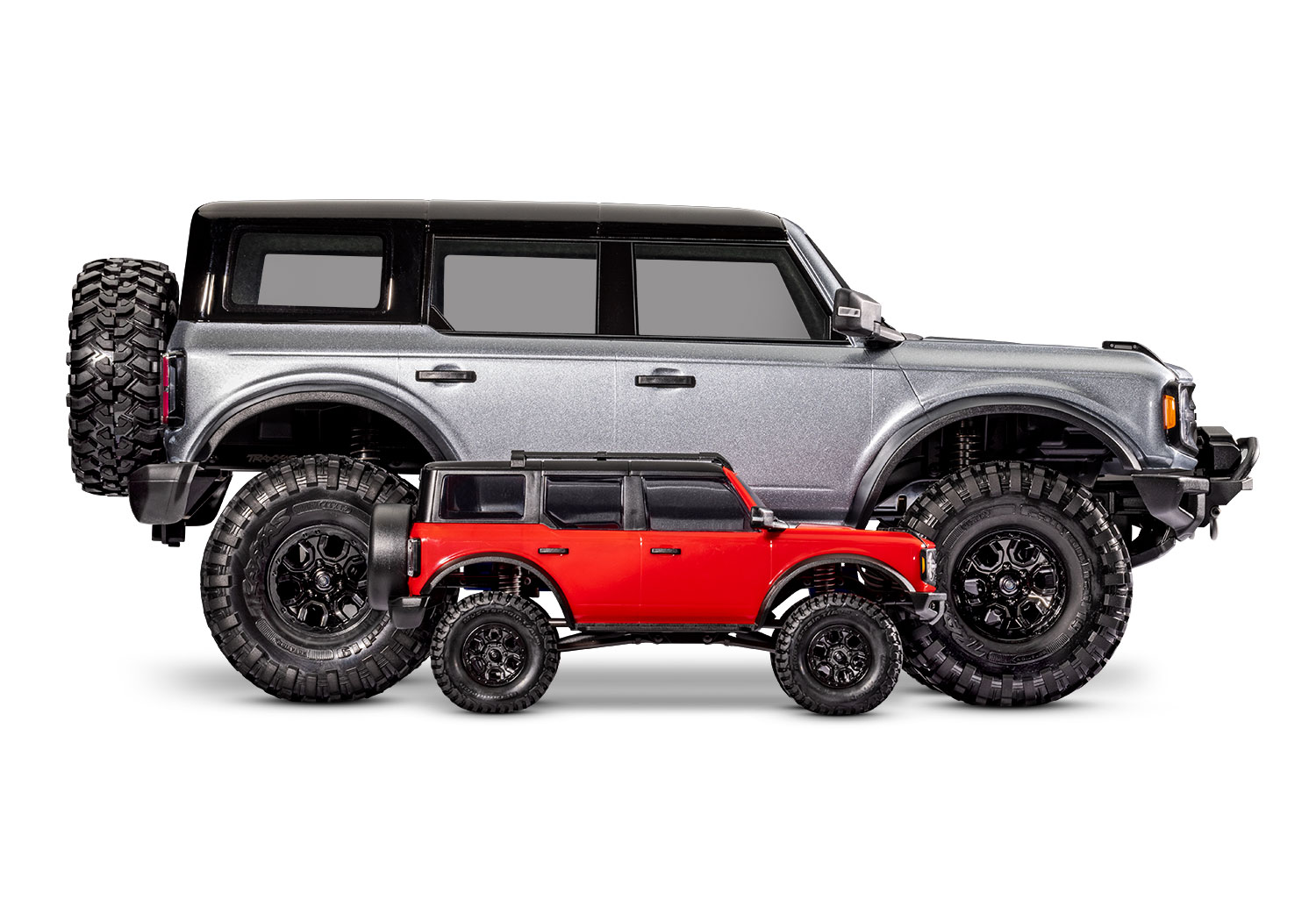 Traxxas TRX-4M Bronco 4WD Electric Scale and Trail Crawler with TQ 1/18 White