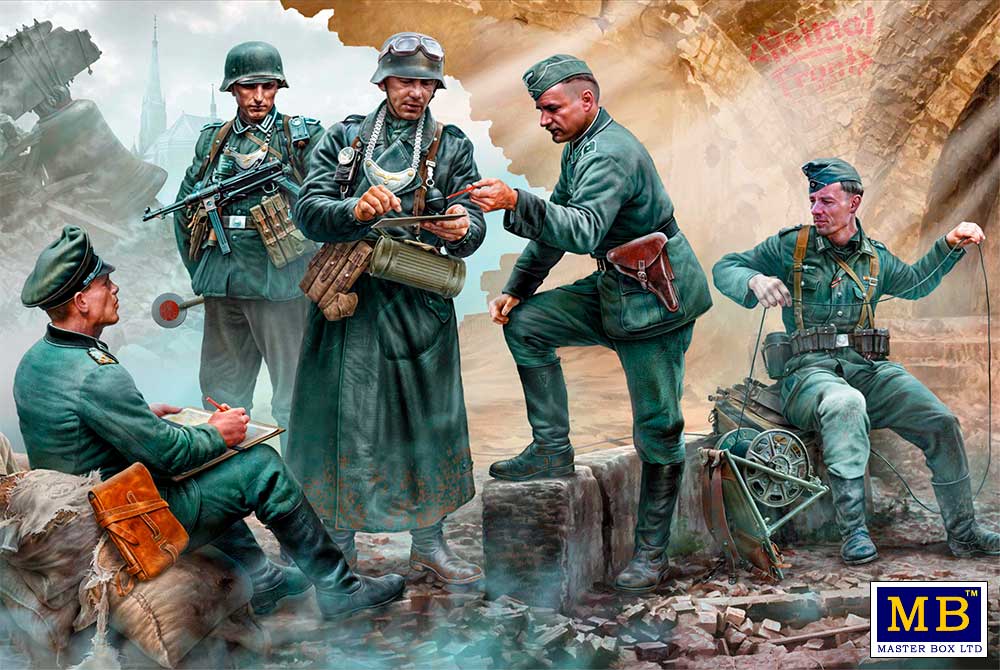 Master Box LTD German Military Men WWII 1/35