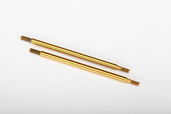 Traxxas Shock shaft 74mm (GTR) (rear) (TiN-coated) (2)