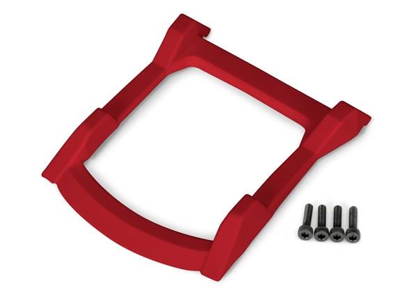 Traxxas Skid plate roof (body)/ 3x12mm CS (4) RED