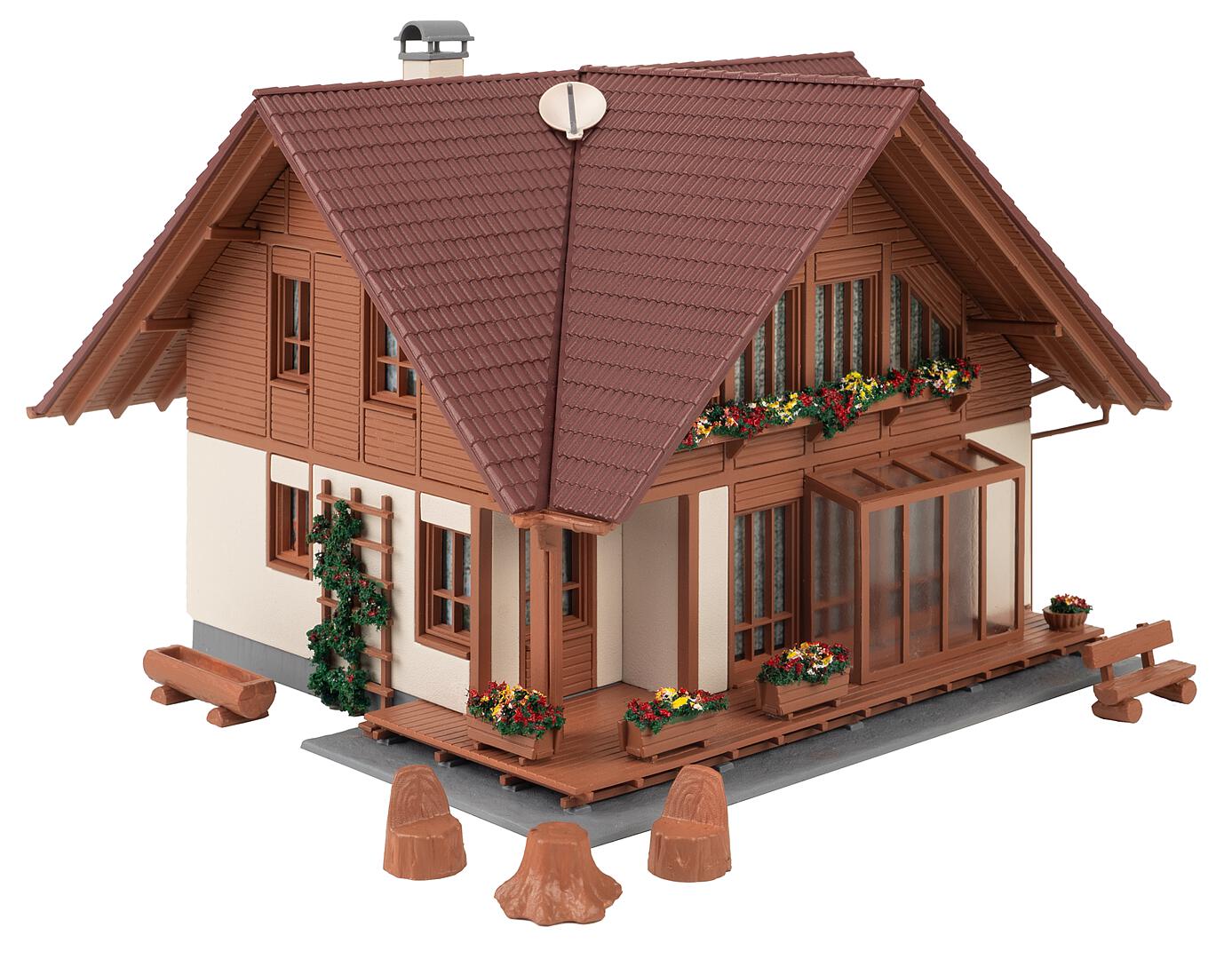 Faller Vrijstaand Huis Rustica H0