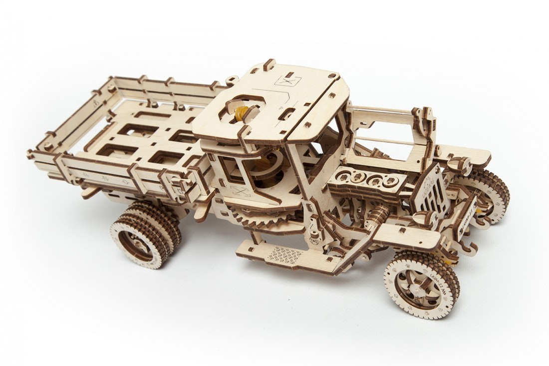 U-Gears Truck UGM-11 mechanisch houten bouwpakket