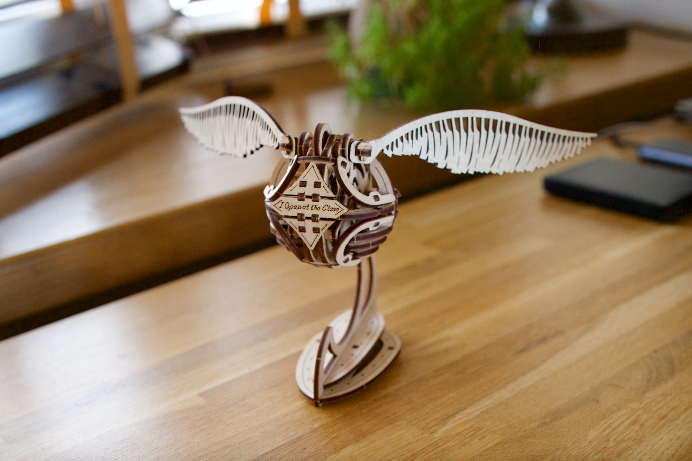 U-Gears Golden Snitch™ Harry Potter mechanisch houten bouwpakket