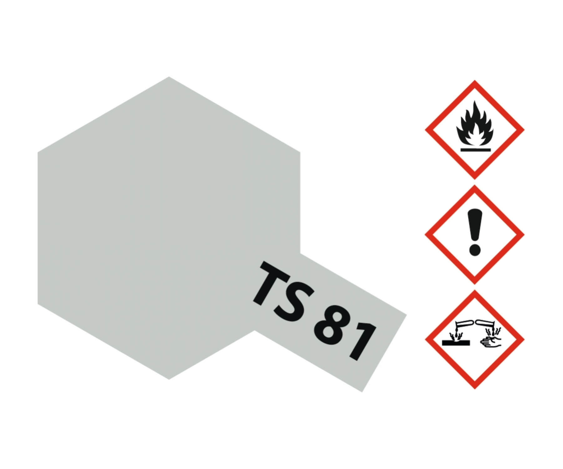 TS81 Spray Royal Light Grey flat 100ml Tamiya
