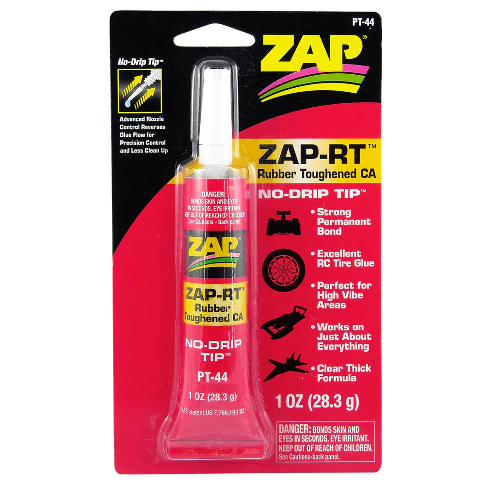 ZAP-RT Rubber Toughened CA Glue / Secondelijm 28.3 gram