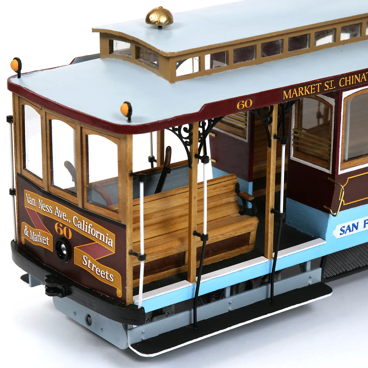 Occre Cablecar San Francisco Houten Bouwdoos 1/24
