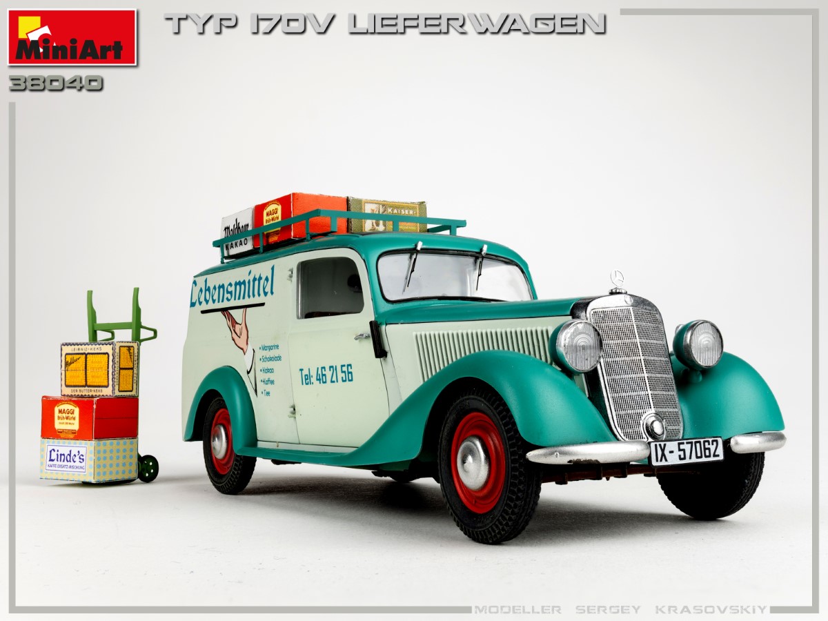 MiniArt TYP 170V Lieferwagen 1/35