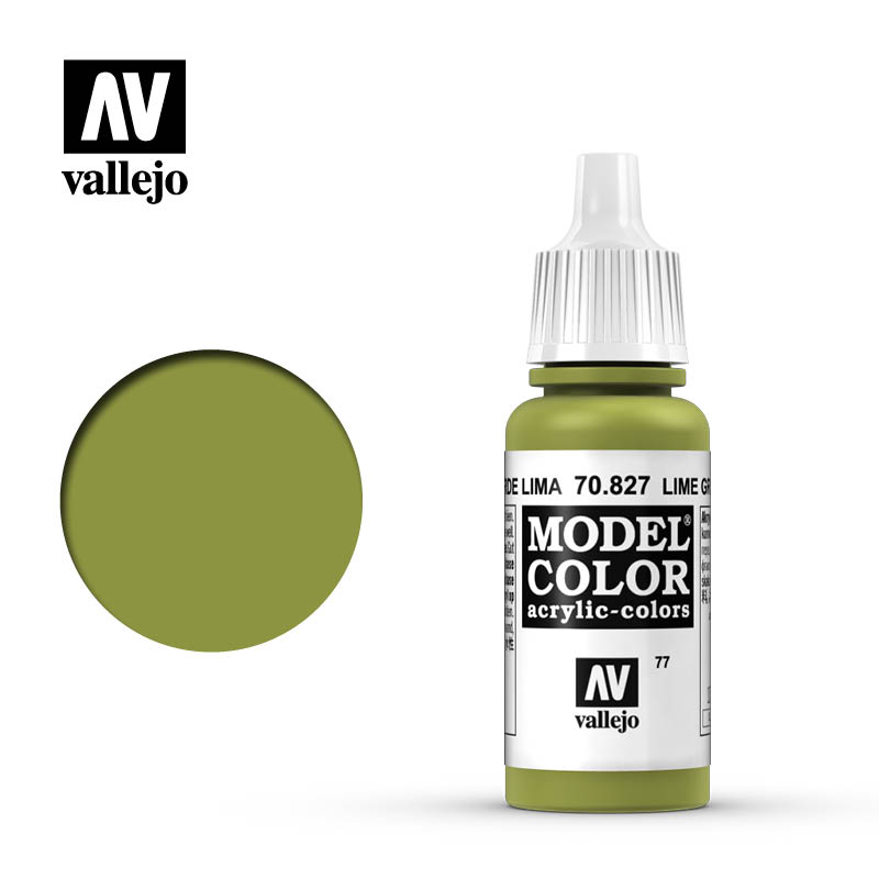70827 Vallejo Lime Green Model Color 17ml