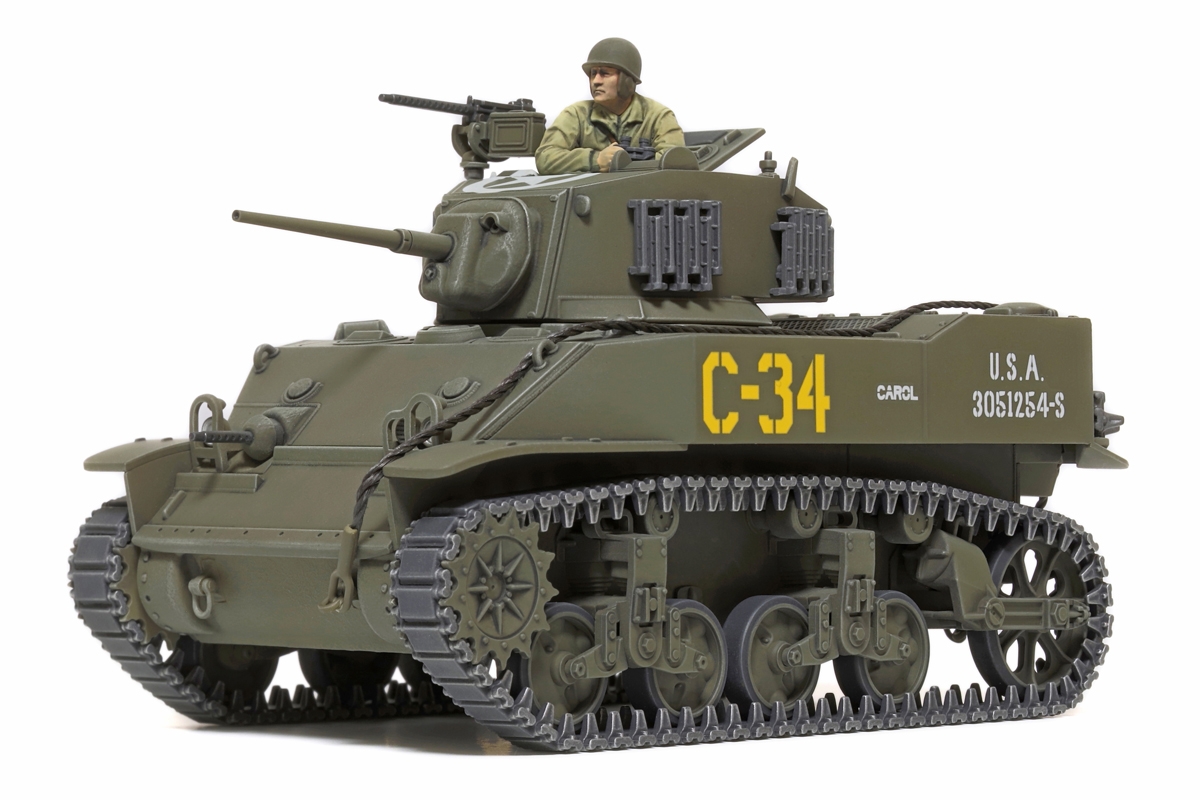 Tamiya US M5A1 Stuart Light Tank 1/48