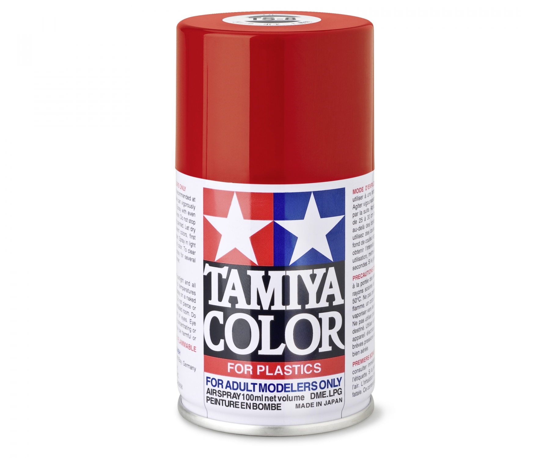 TS8 Spray Italian Red brillant 100ml Tamiya