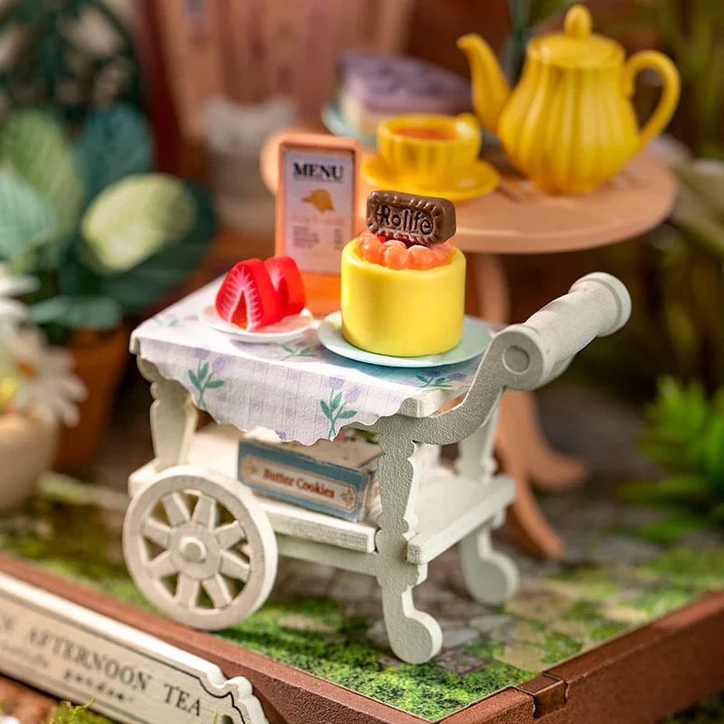 Rolife Fancy Tea Yard DIY miniatuurhuis 1/28
