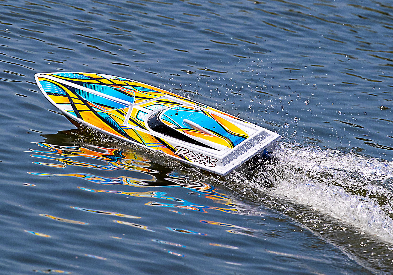 Traxxas Blast High Performance Boat TQ (incl. battery/charger) Orange