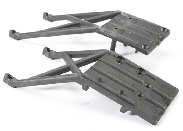 Traxxas Skidplates front & rear (black)