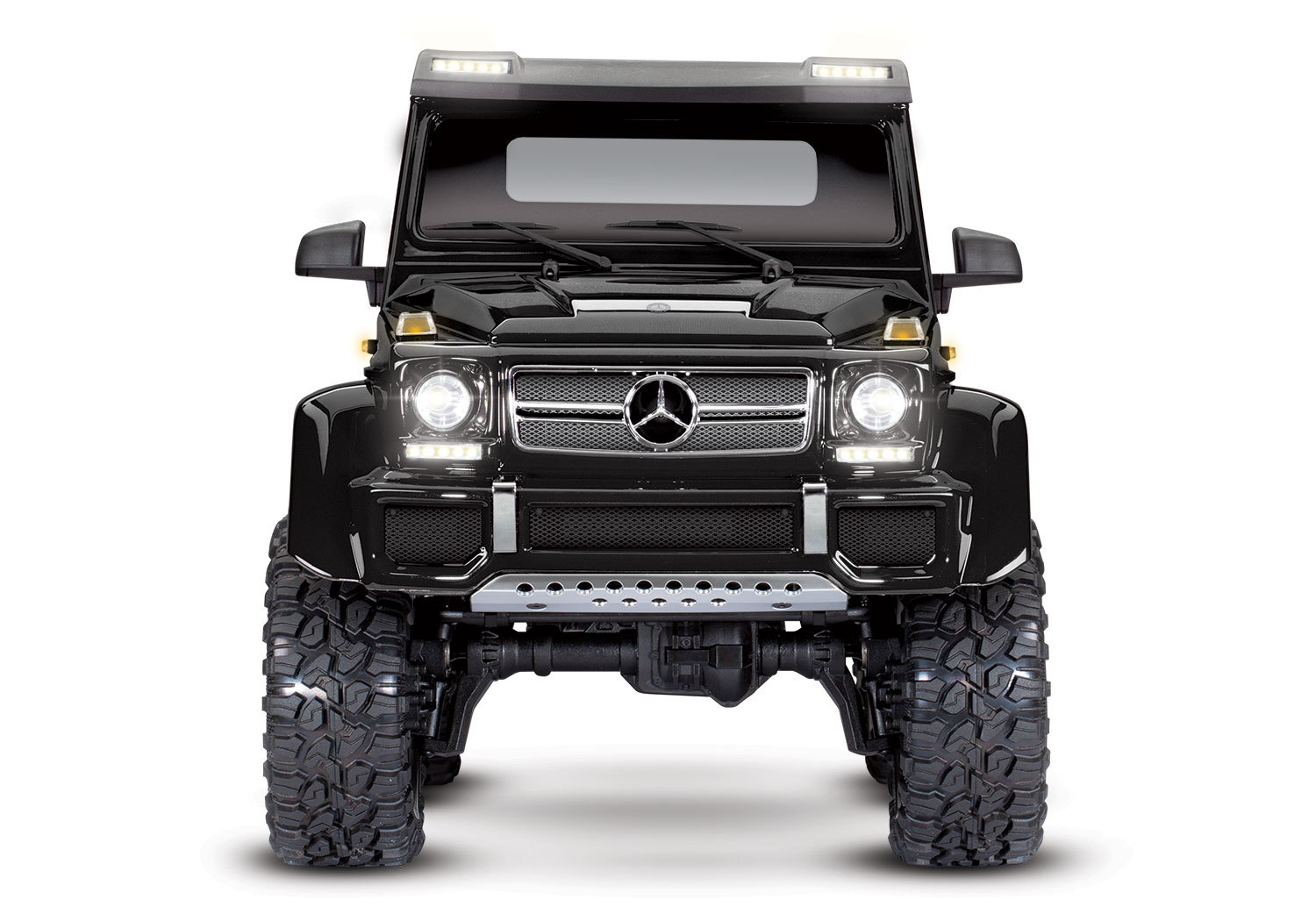 Traxxas TRX-6 Mercedes-Benz G 63 AMG 6X6 Electric Trail Truck RTR 1/10 Clipless Black