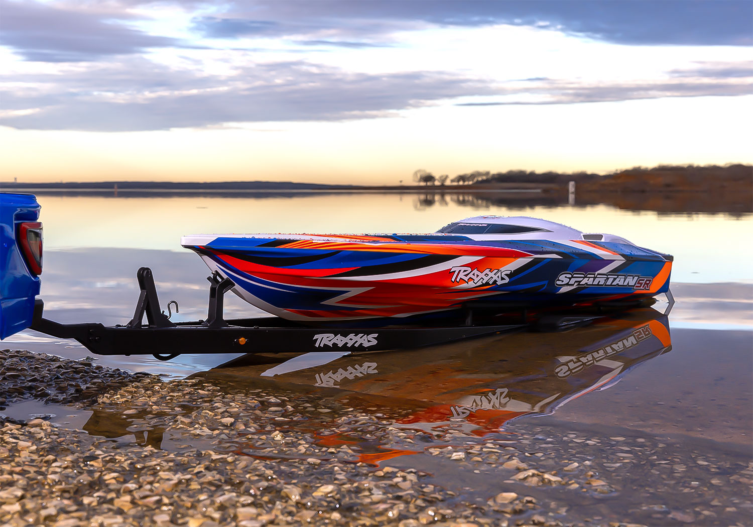 Traxxas Boat Triple Axle Trailer for Spartan/M41