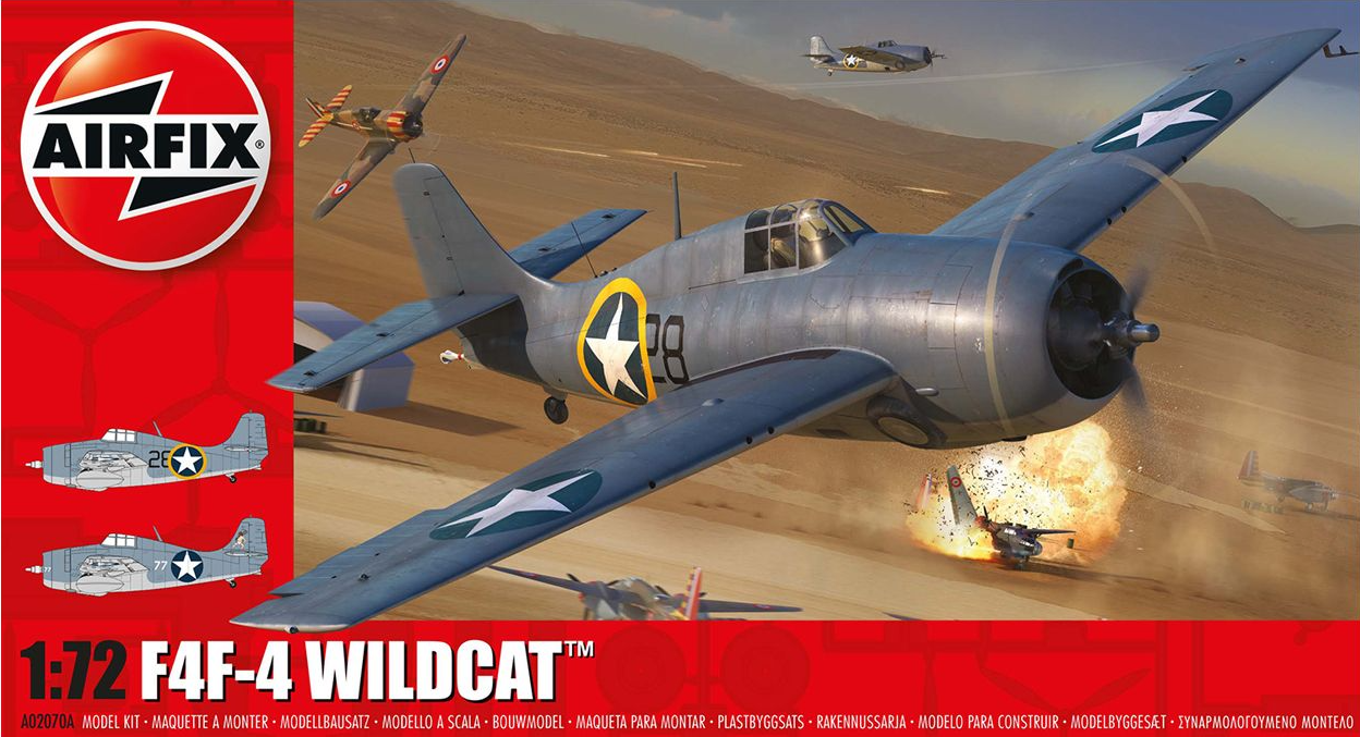 Airfix Grumman F4F-4 Wildcat 1/72