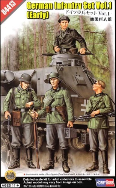 HobbyBoss German Infantry Set Vol.1 (Early) 1/35