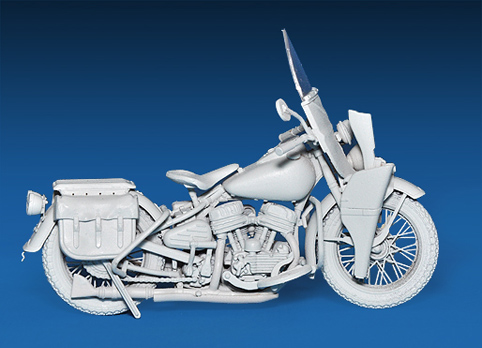 MiniArt U.S. Motorcycle Repair Crew 1/35