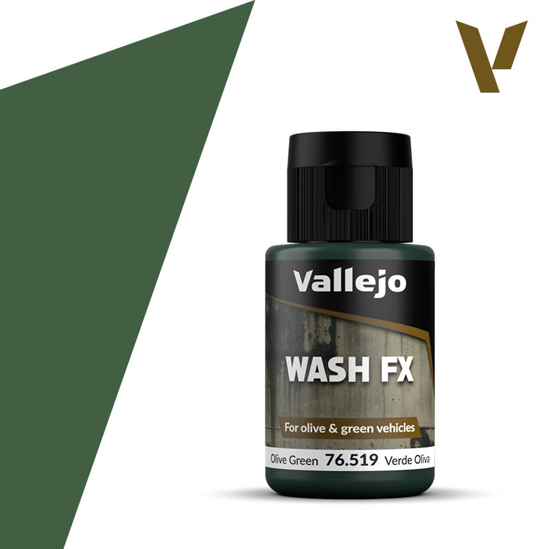 Vallejo Model Wash FX Olive Green 35ml