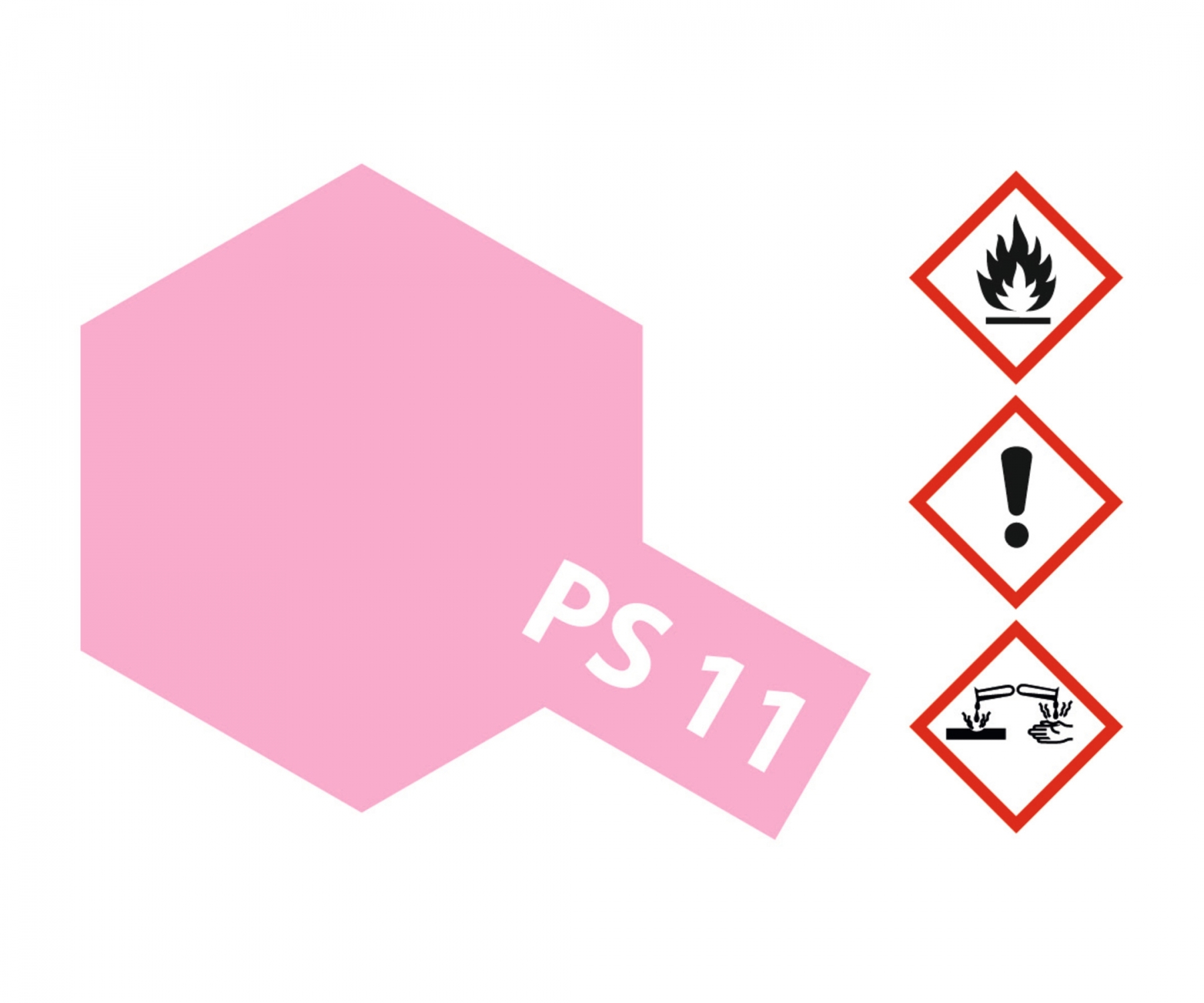 PS11 Spray Pink brillant 100ml Tamiya