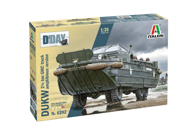 Italeri DUKW 2½ ton GMC truck amphibious version 1/35