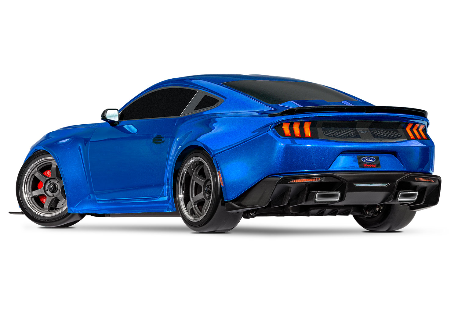 Traxxas 4-TEC 2024 Ford Mustang RWD Drift Car RTR 1/10 Blue
