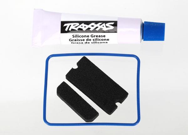 Traxxas Seal kit, receiver box (includes o-ring, seals, and silicone grease)