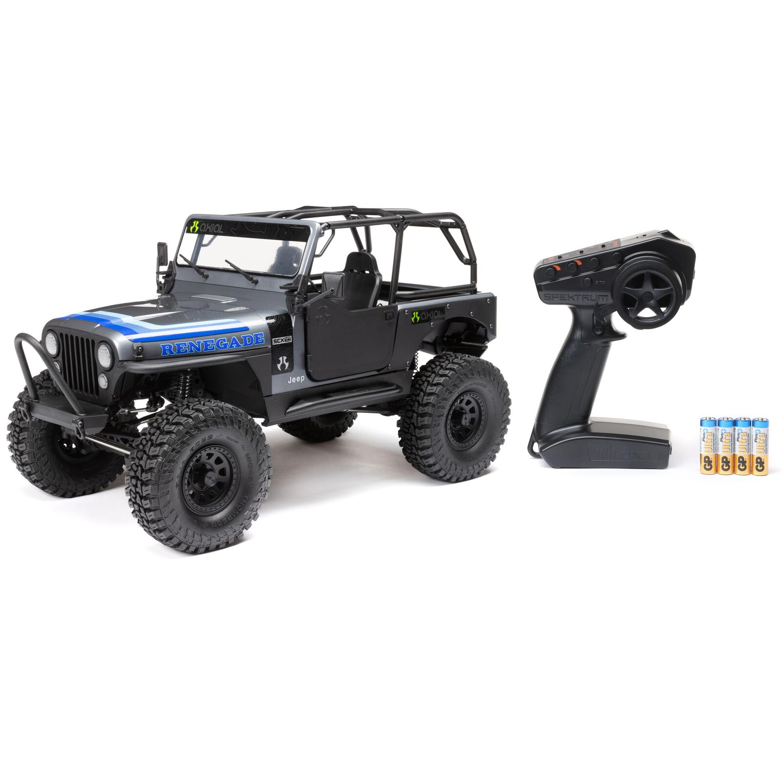 Axial SCX10 III Jeep CJ-7 4WD Brushed RTR Crawler Grey 1/10