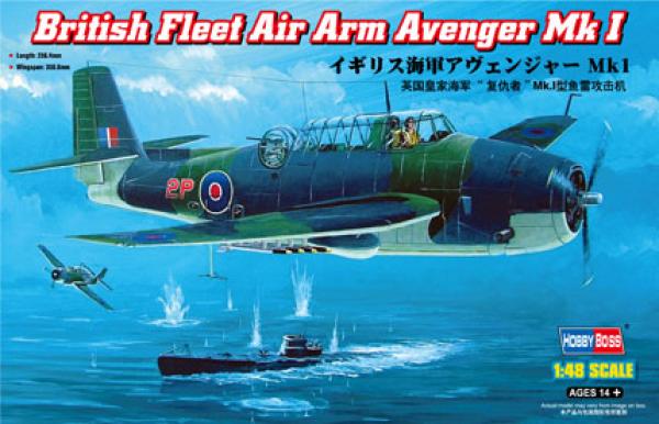 HobbyBoss British Fleet Air Arm Avenger Mk I 1/48