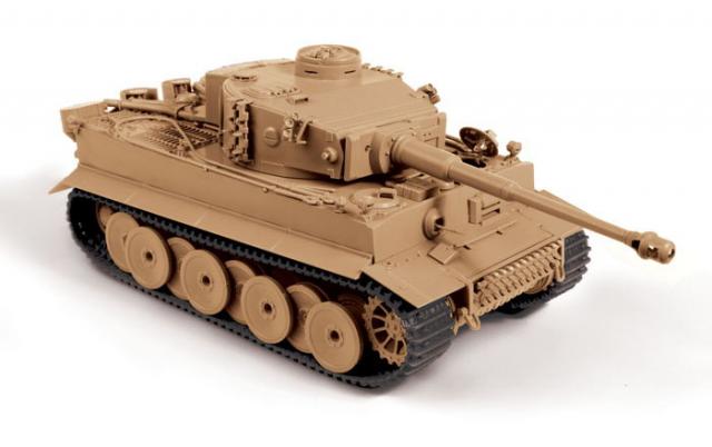Zvezda Tiger I Ausf. E - German Heavy Tank (Early Production) 1/35