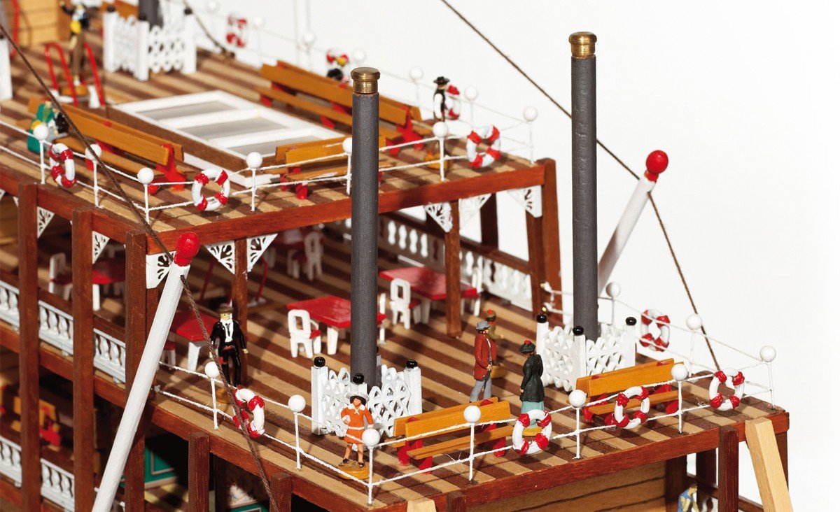 Occre Mississippi Houten Scheepsmodel 1/80