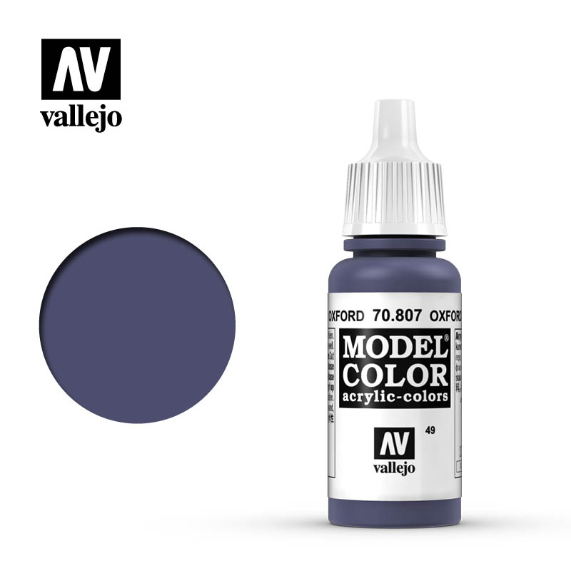 70807 Vallejo Oxford Blue Model Color 17ml