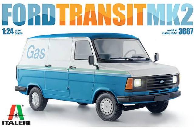 Italeri Ford Transit MK2 1/24