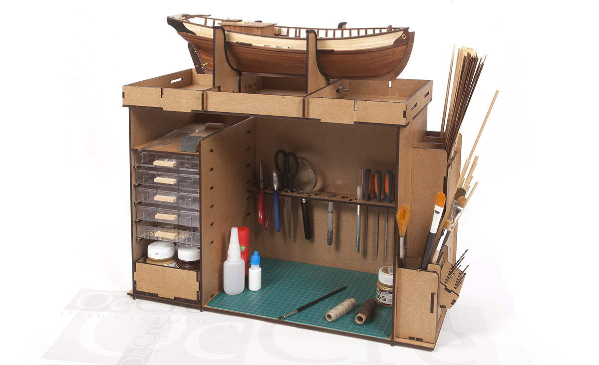 Occre Workshop Cabinet for Wooden ships etc.