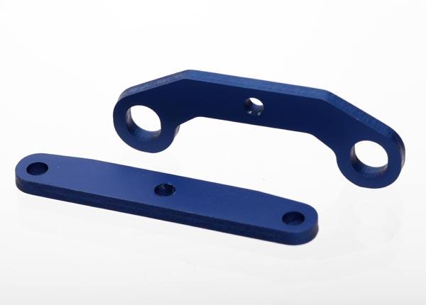 Traxxas Bulkhead tie bars front & rear aluminum (blue-anodized)
