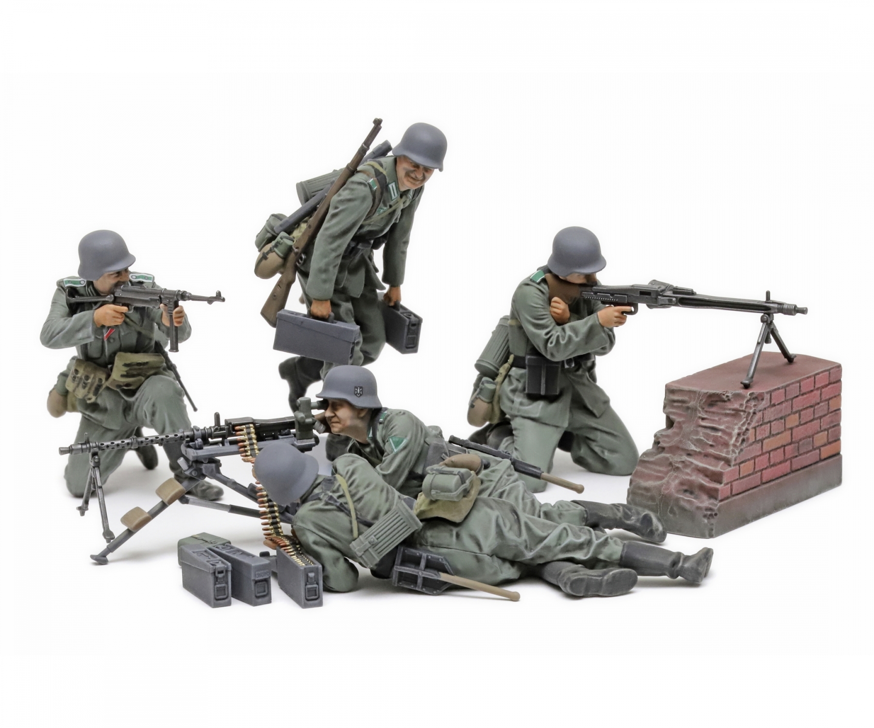 Tamiya German Machine Gun Team Set (Mid-WWII) 1/35